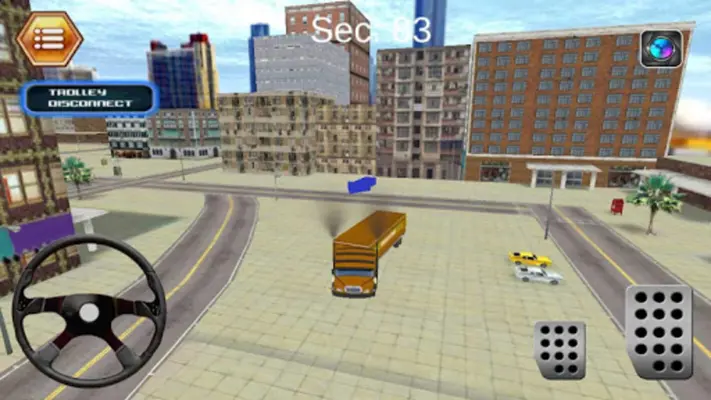 Car Transporter Parking Game android App screenshot 1